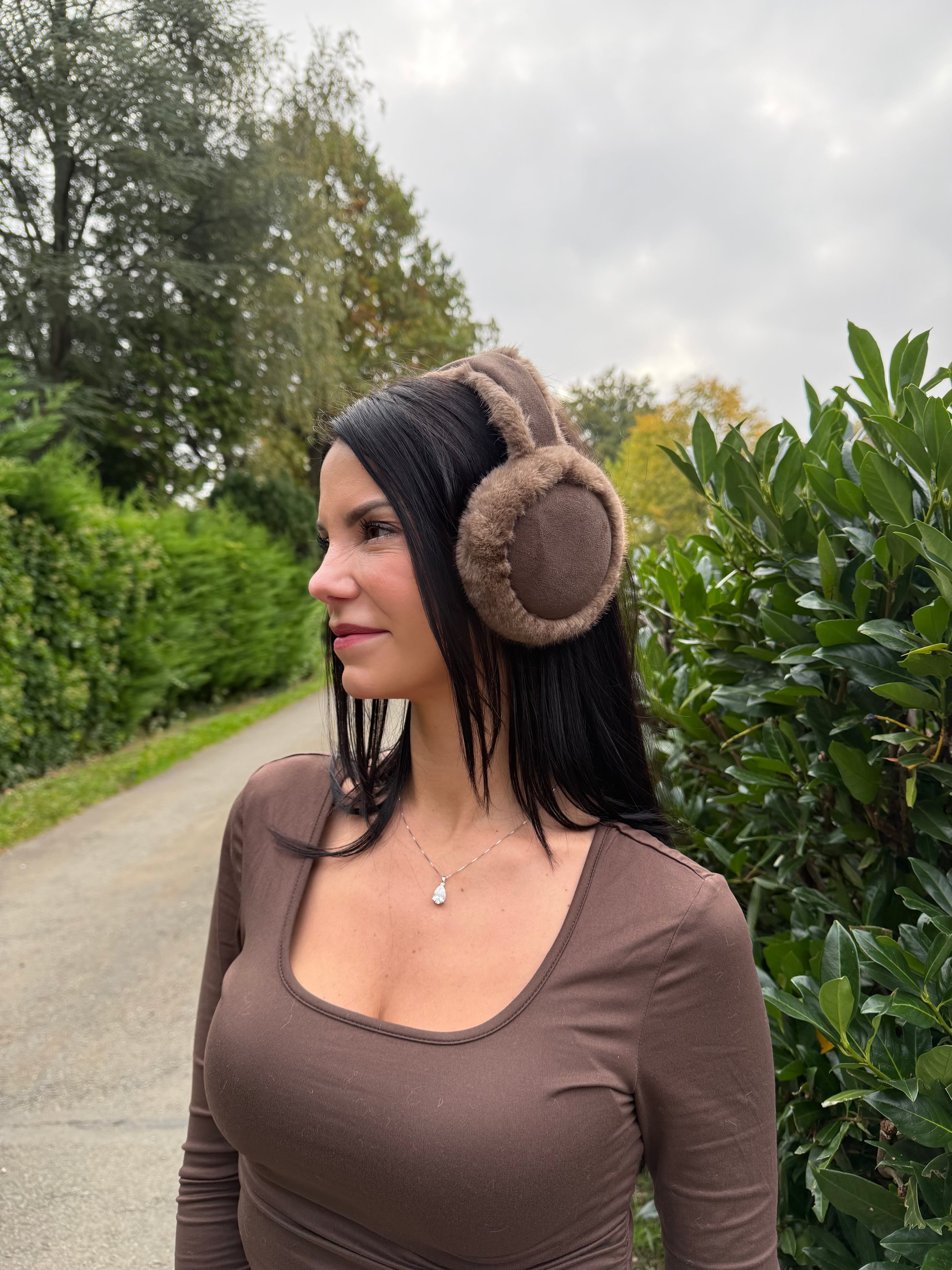 Cache oreille - Taupe