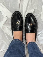 Mocassin noir