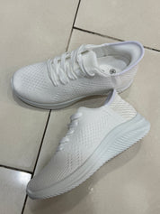 Baskets “Soft Knit White” – Légèreté, Style & Confort au Quotidien