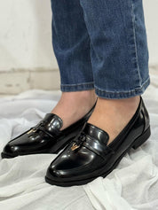 Mocassin noir