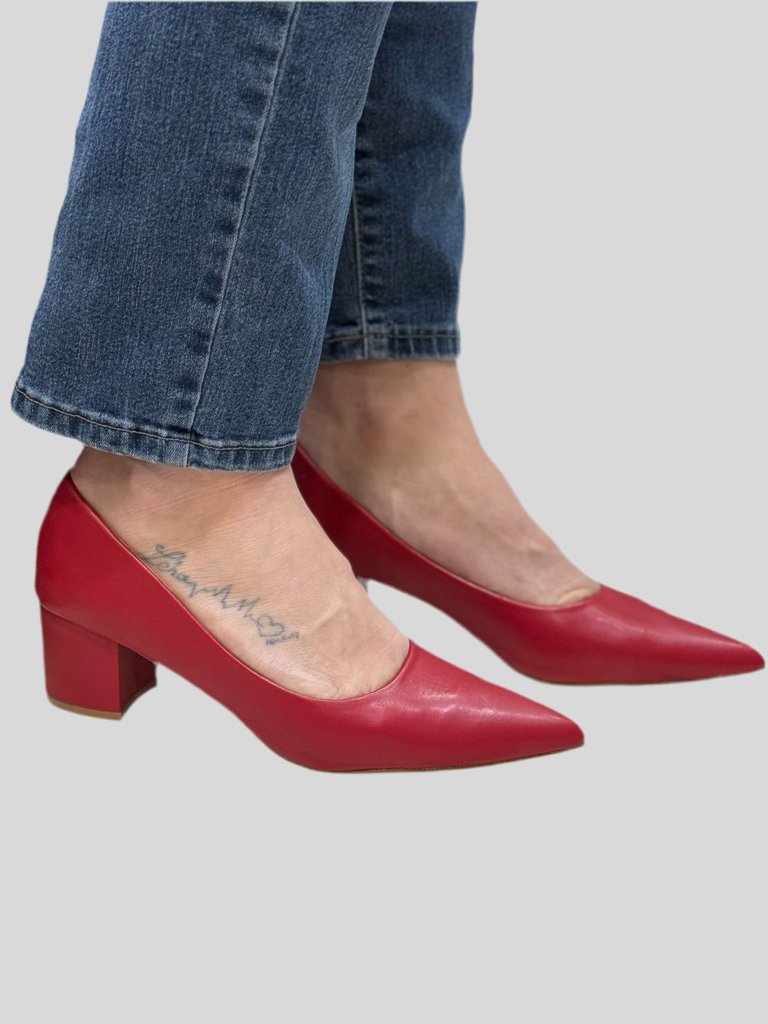 Mocassin rouge