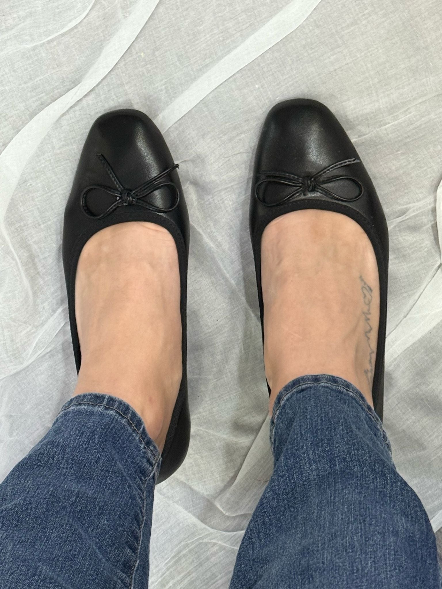 Mocassin noeud noir