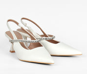 Escarpins blanc 9505