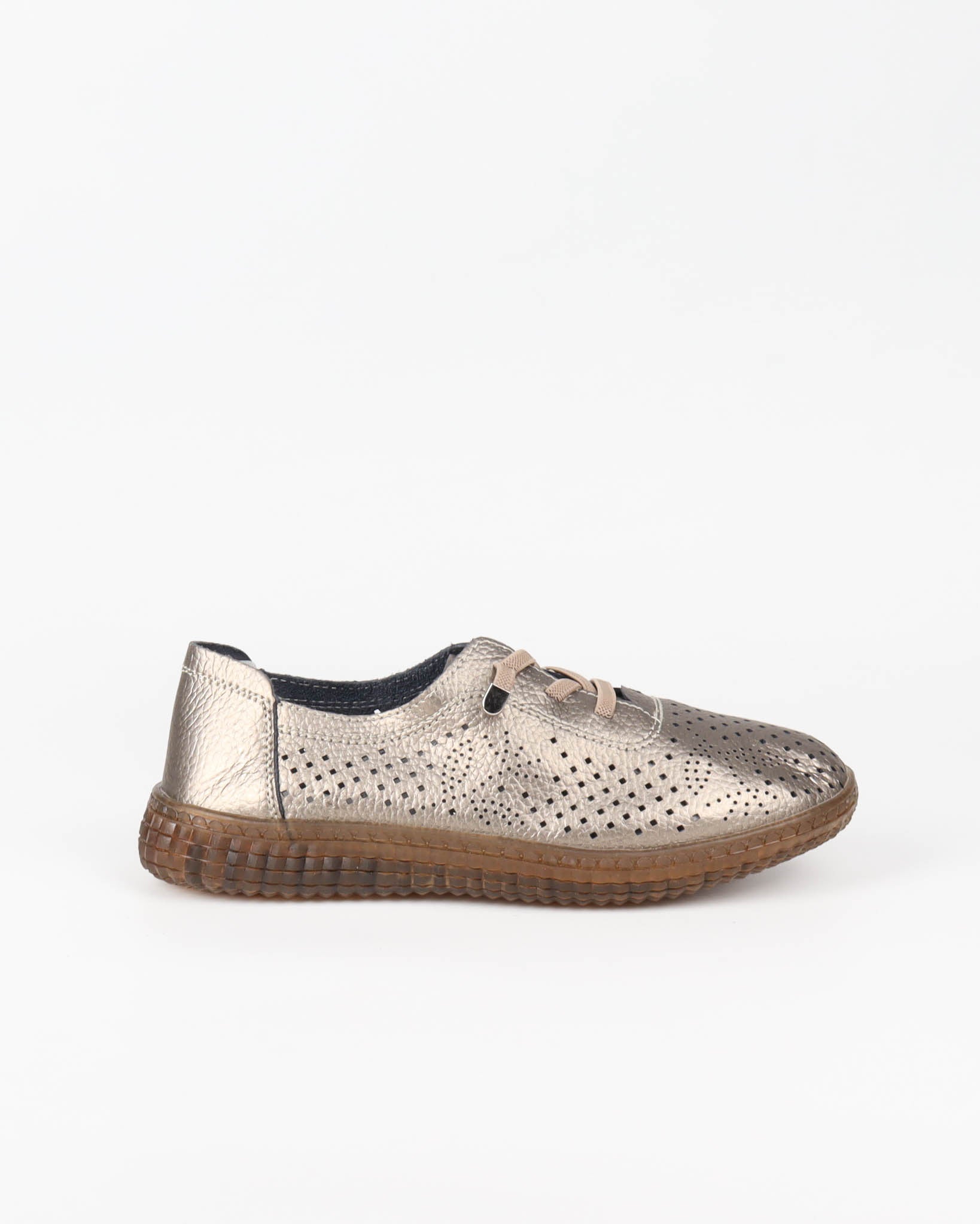 Basket cuir 5161 iron Gray