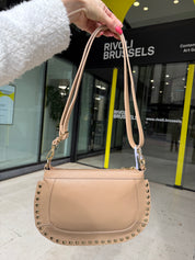 Sac en cuir véritable à clous
