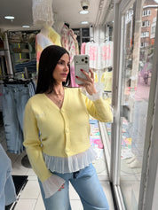 Gilet Eloïse - jaune
