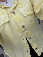 Veste 100% cotton - jaune