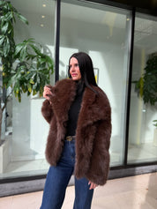 VESTE ARIA - CHOCOLAT