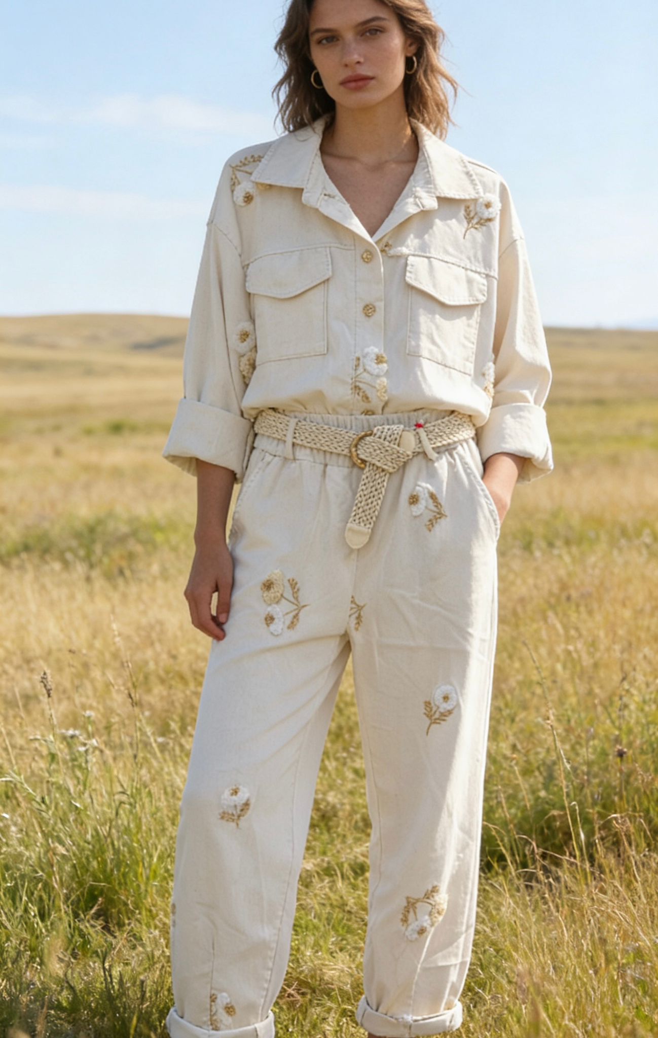 Chemise anna - beige