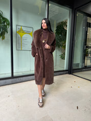 Manteau VIENNA - CHOCOLAT