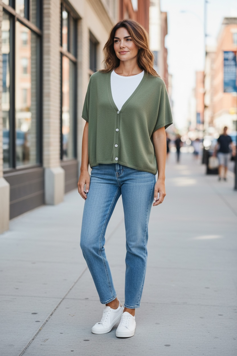 Gilet kaki