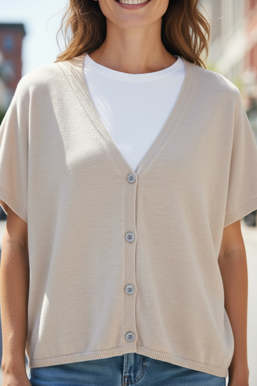 Gilet beige