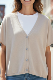 Gilet beige