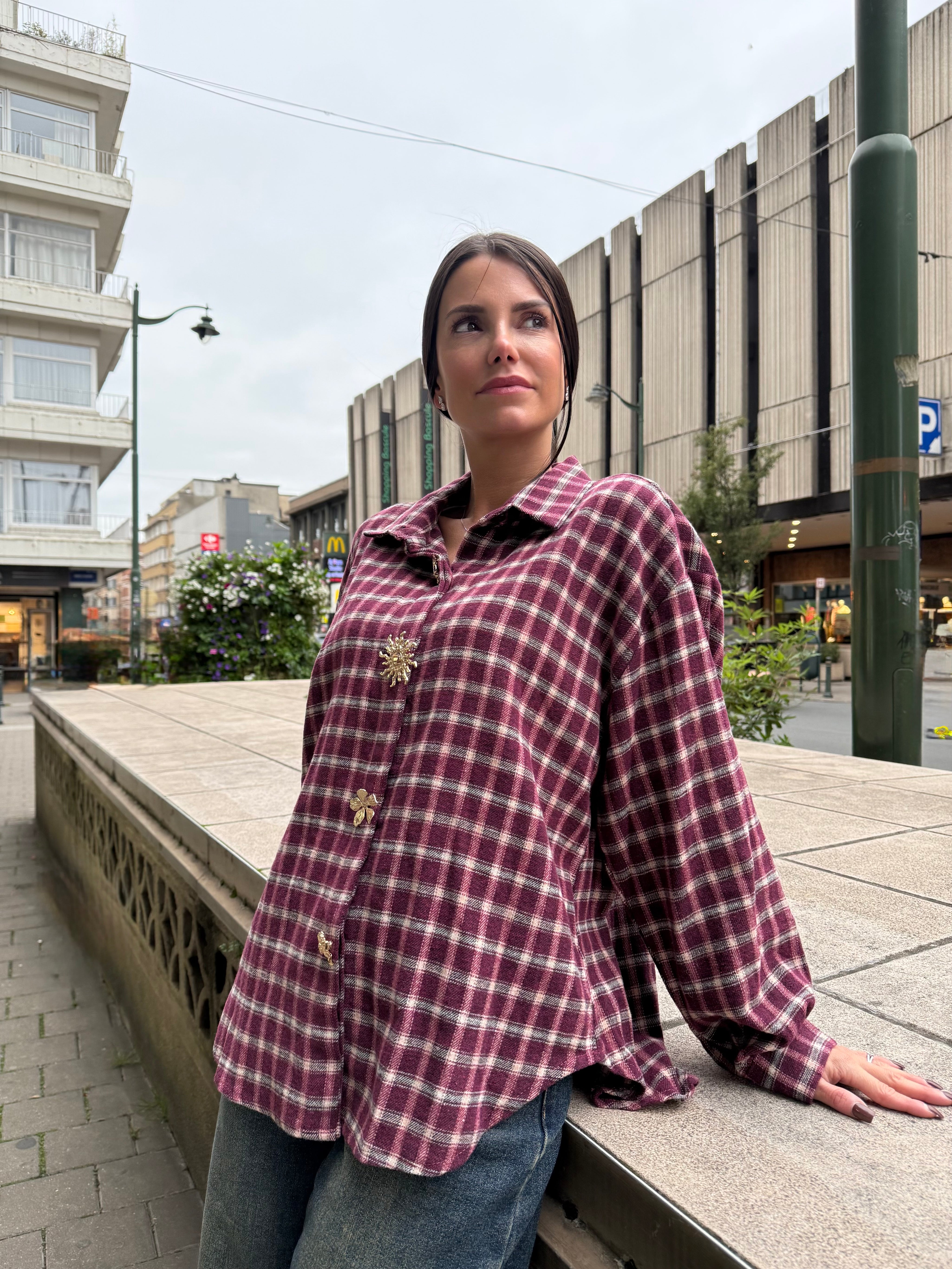Chemise “Bijoux Bordeaux”