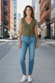 Gilet sans manches - kaki
