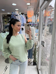 Sweat Olivia - vert