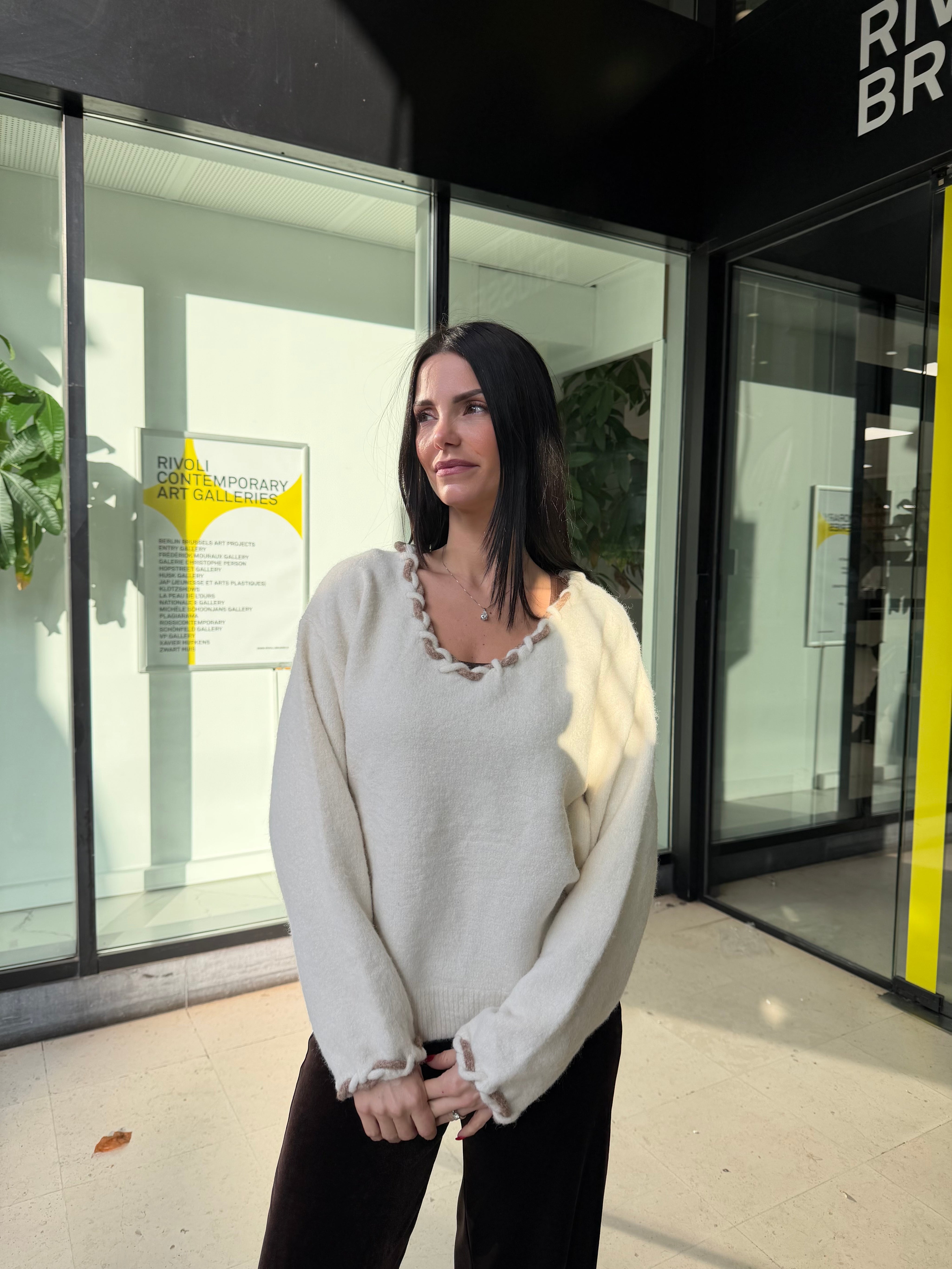 Pull Maëlia - Écru