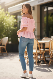 Blouse Elena - rose