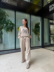 Ensemble Jogging Beige Safari