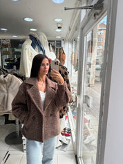 Veste Bouclette “Choco Chic”