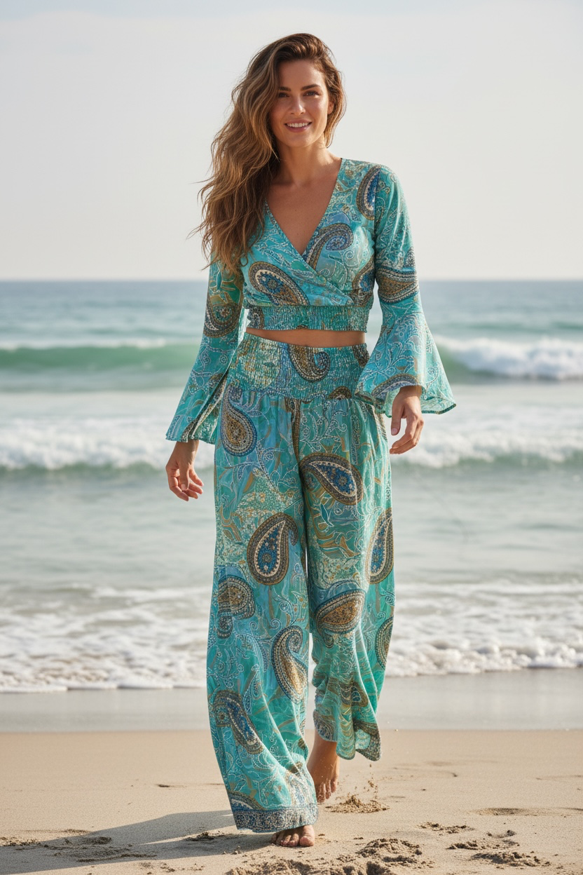 Ensemble Naya - turquoise