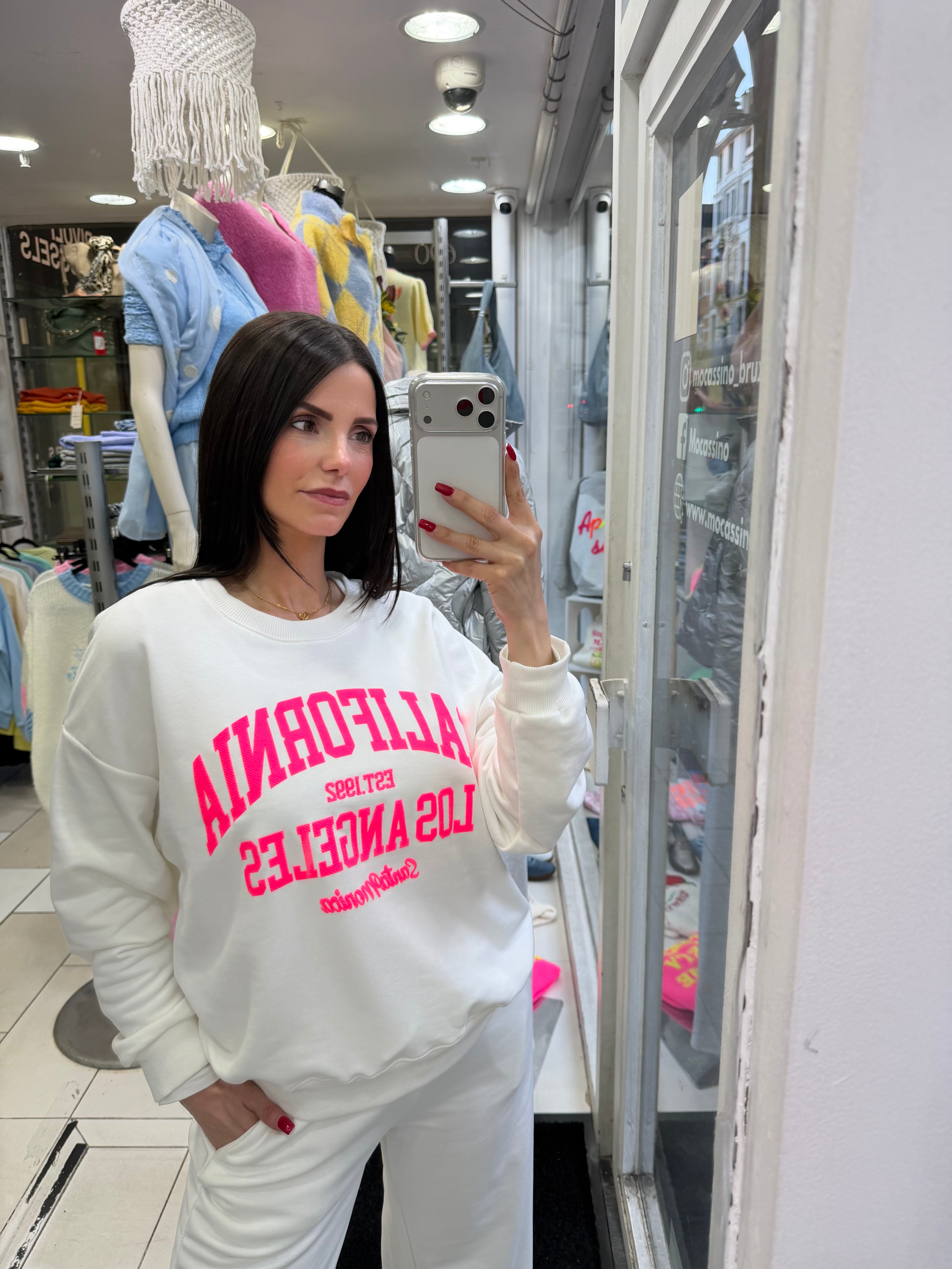 Jogging California - blanc