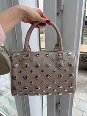 Sac speedy clous - beige