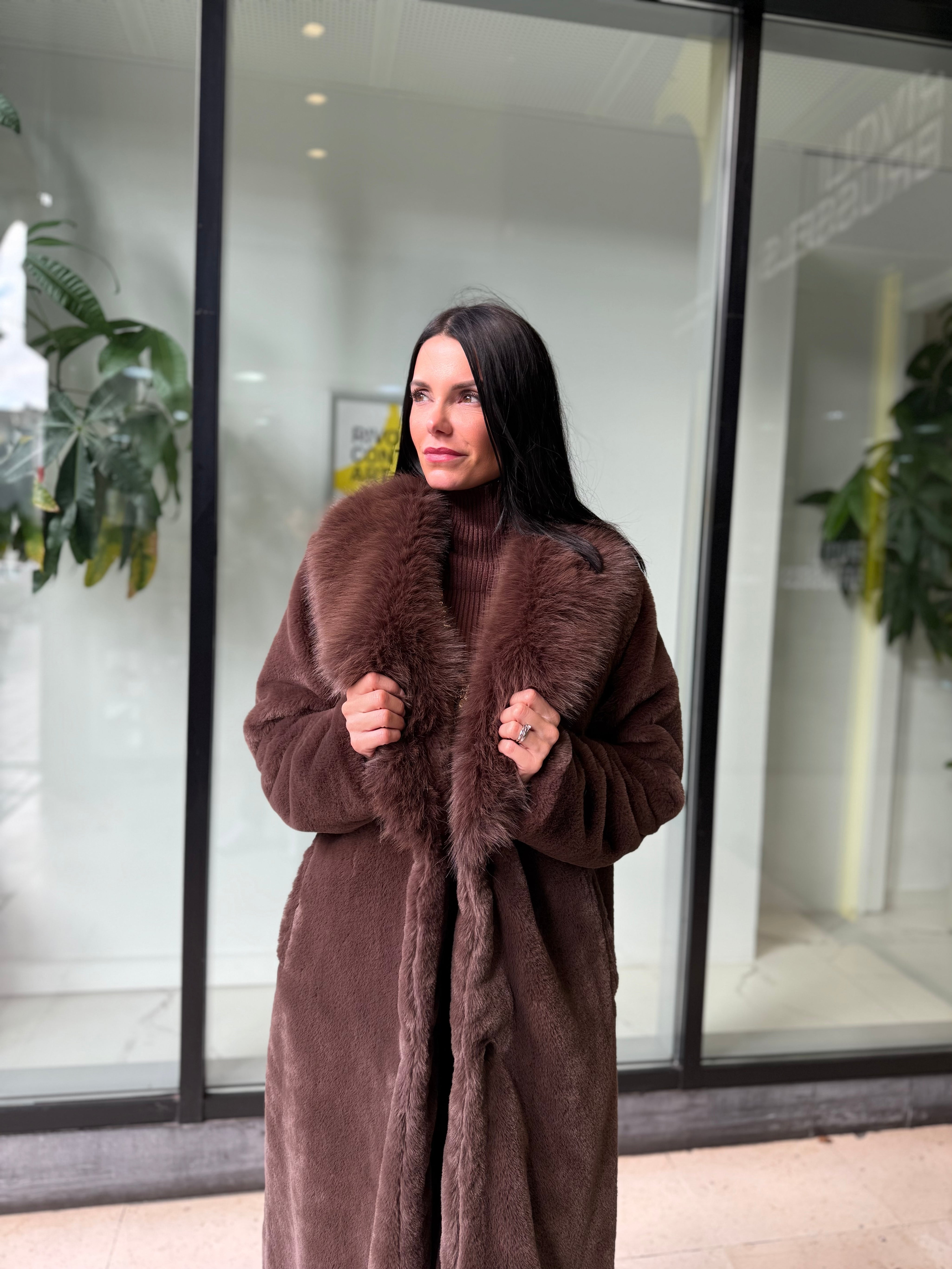 Manteau VIENNA - CHOCOLAT