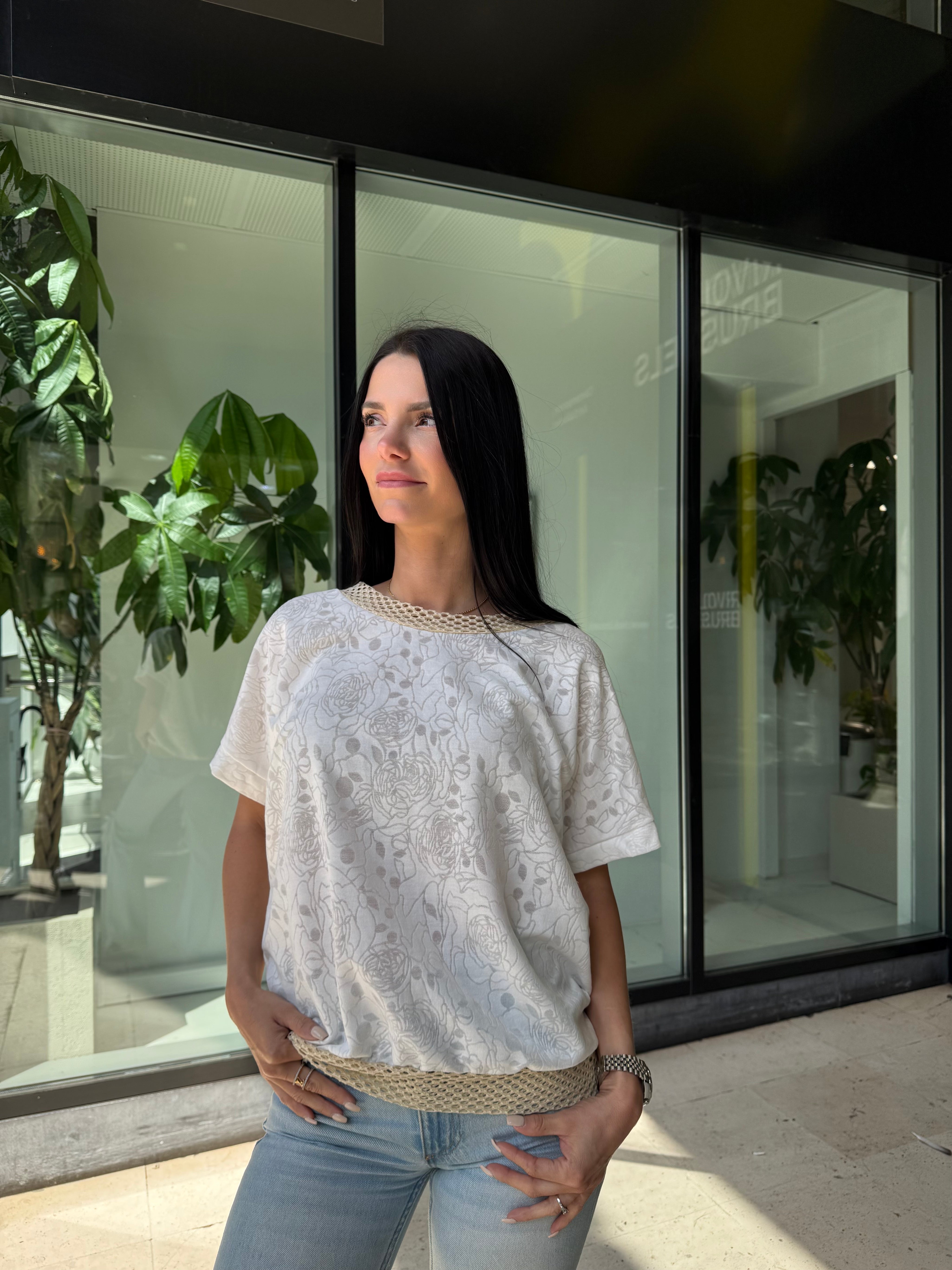 T-shirt Imprimé Floral