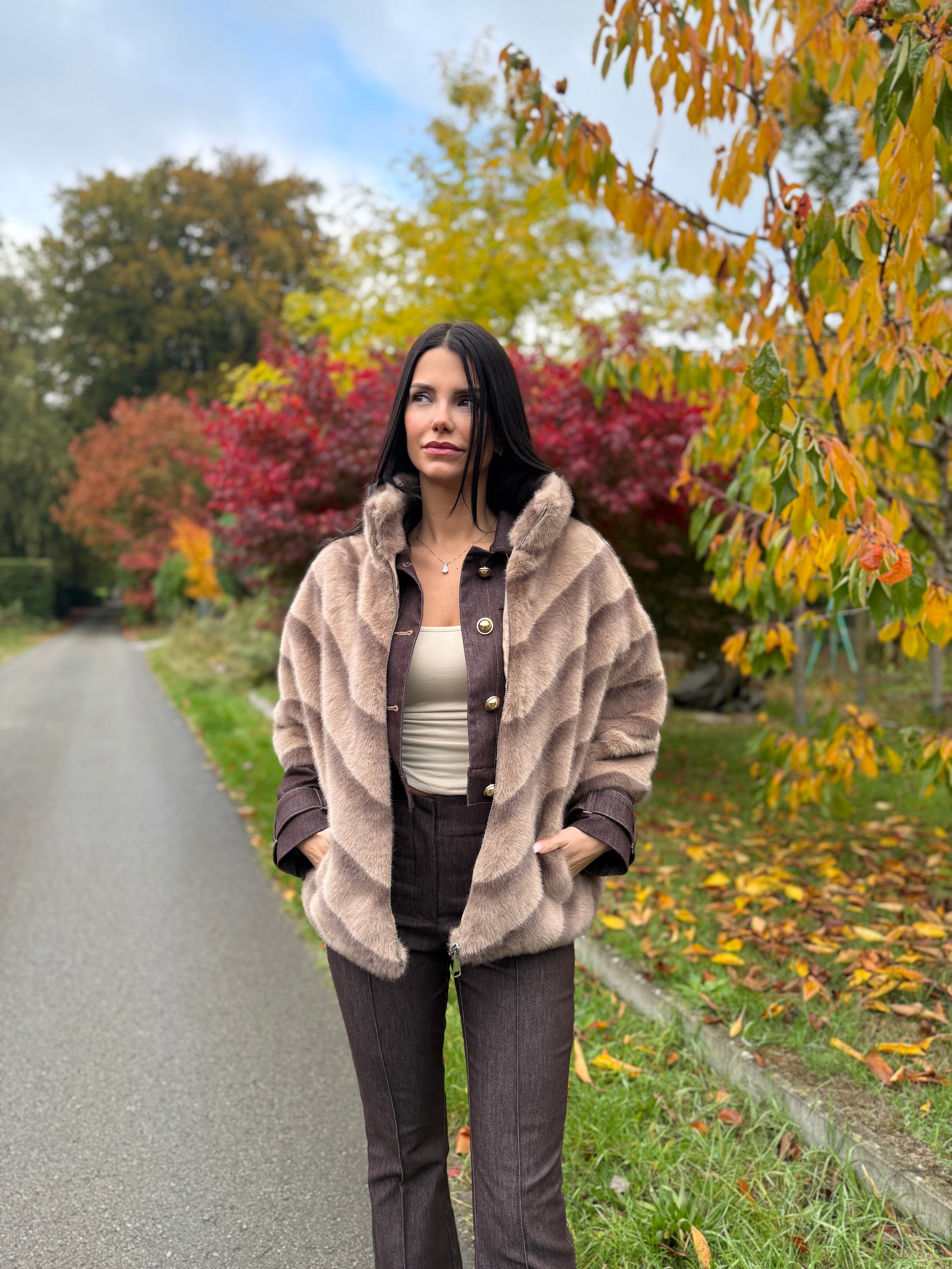 Veste - HELSA BEIGE GLACÉE