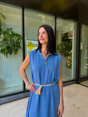 Robe Livia azur