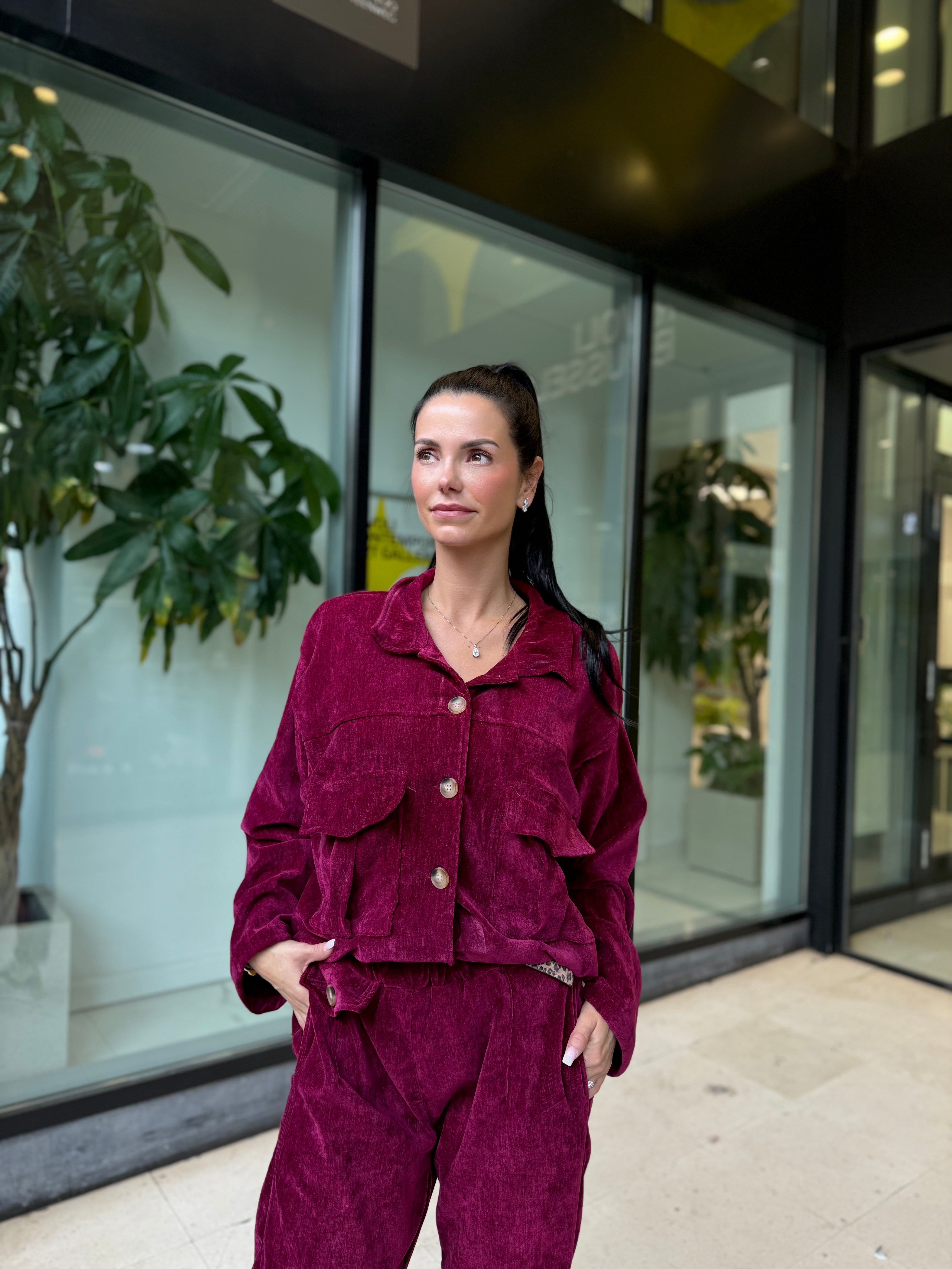 Ensemble Milano - velours lisse