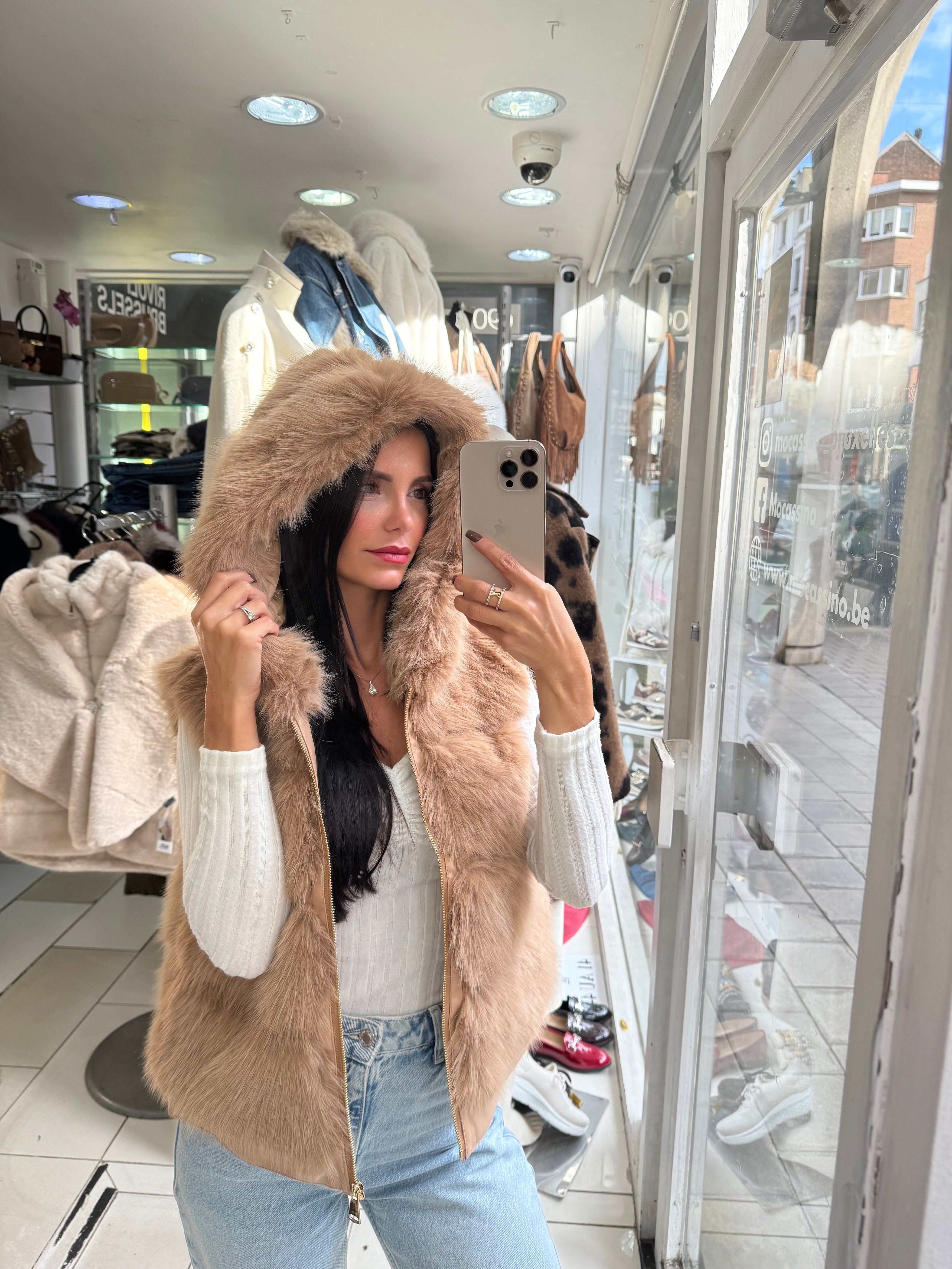 Gilet Capuccino