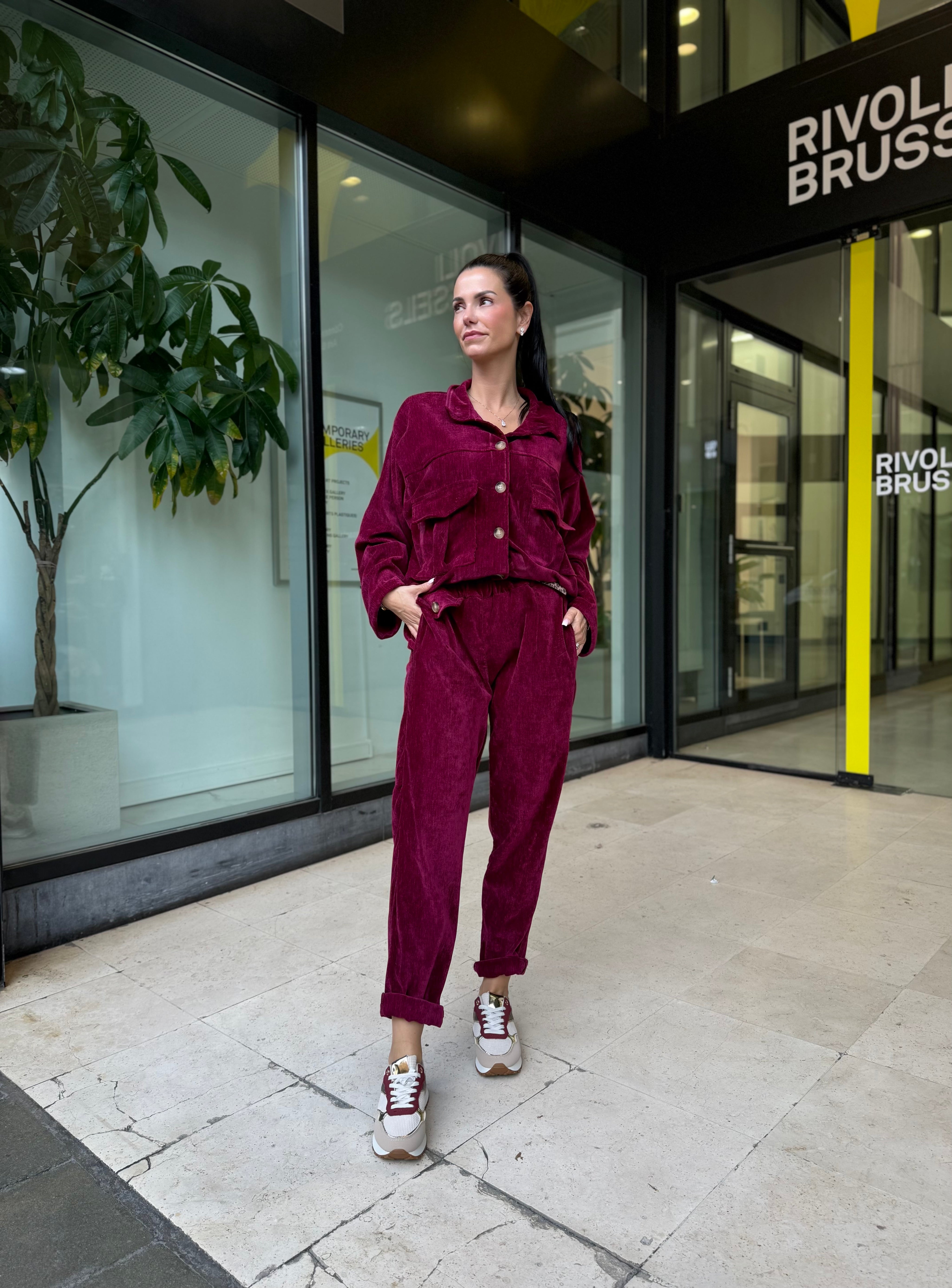 Ensemble Milano - velours lisse