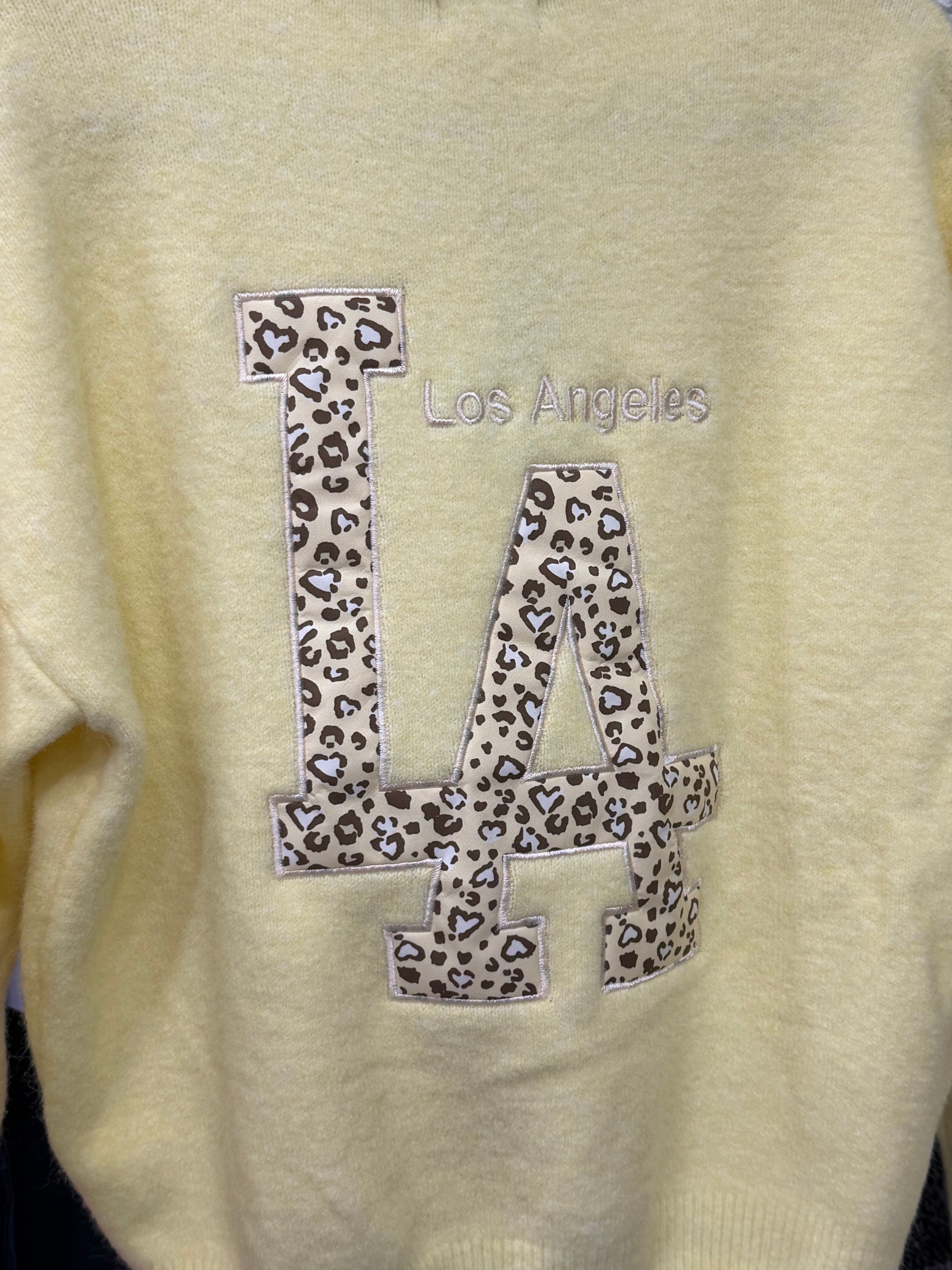 Pull Los Angeles - jaune