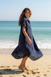Robe Azelie - Marine