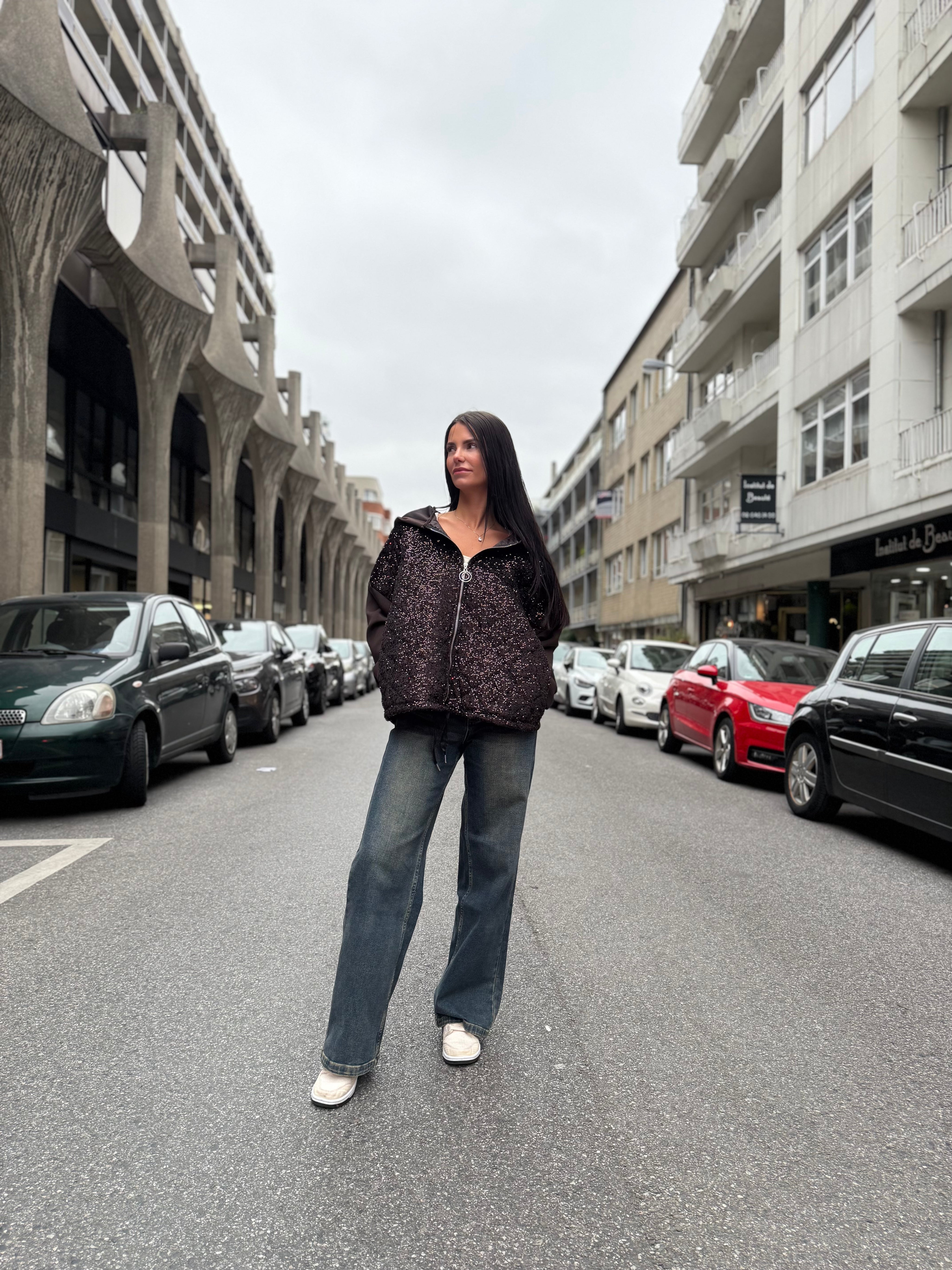 Sparkly Oversize
