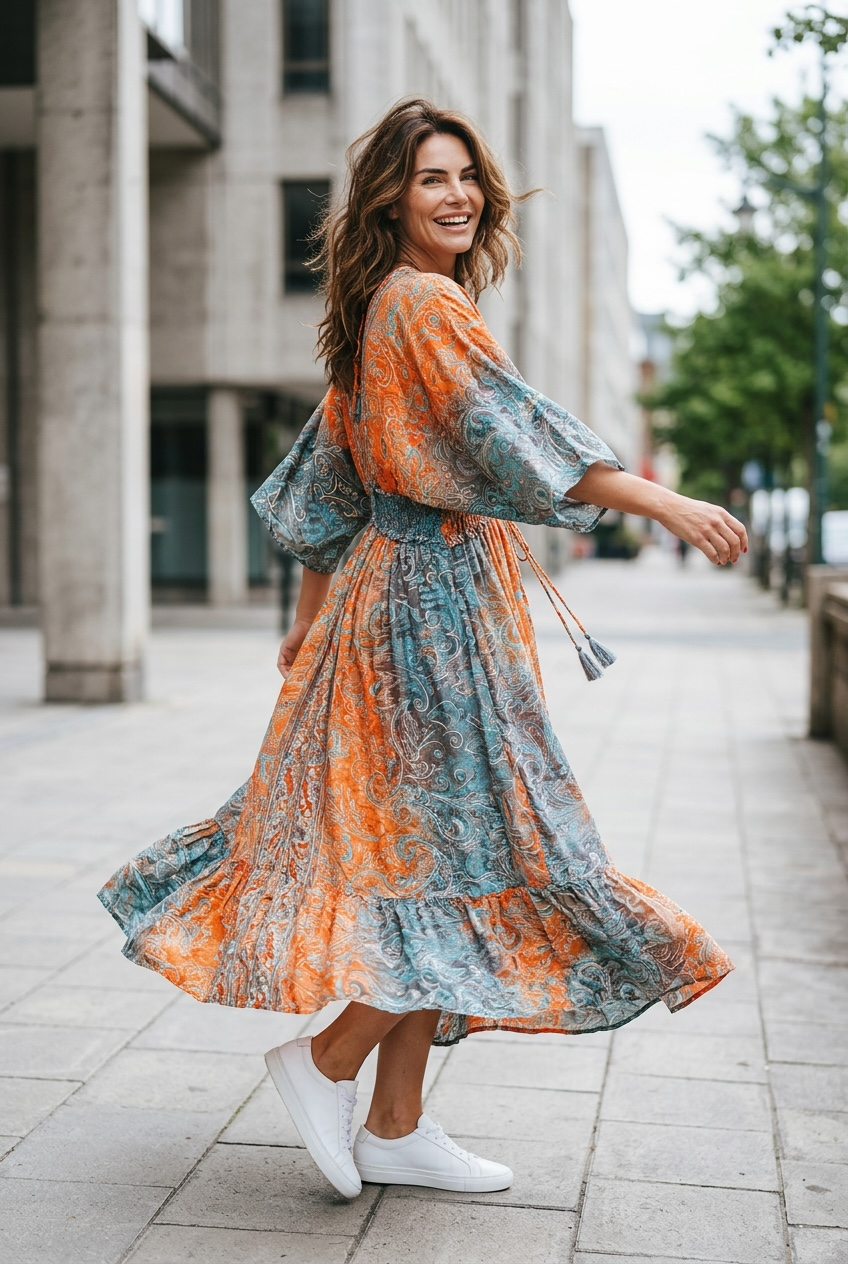 Robe Soléa - orange