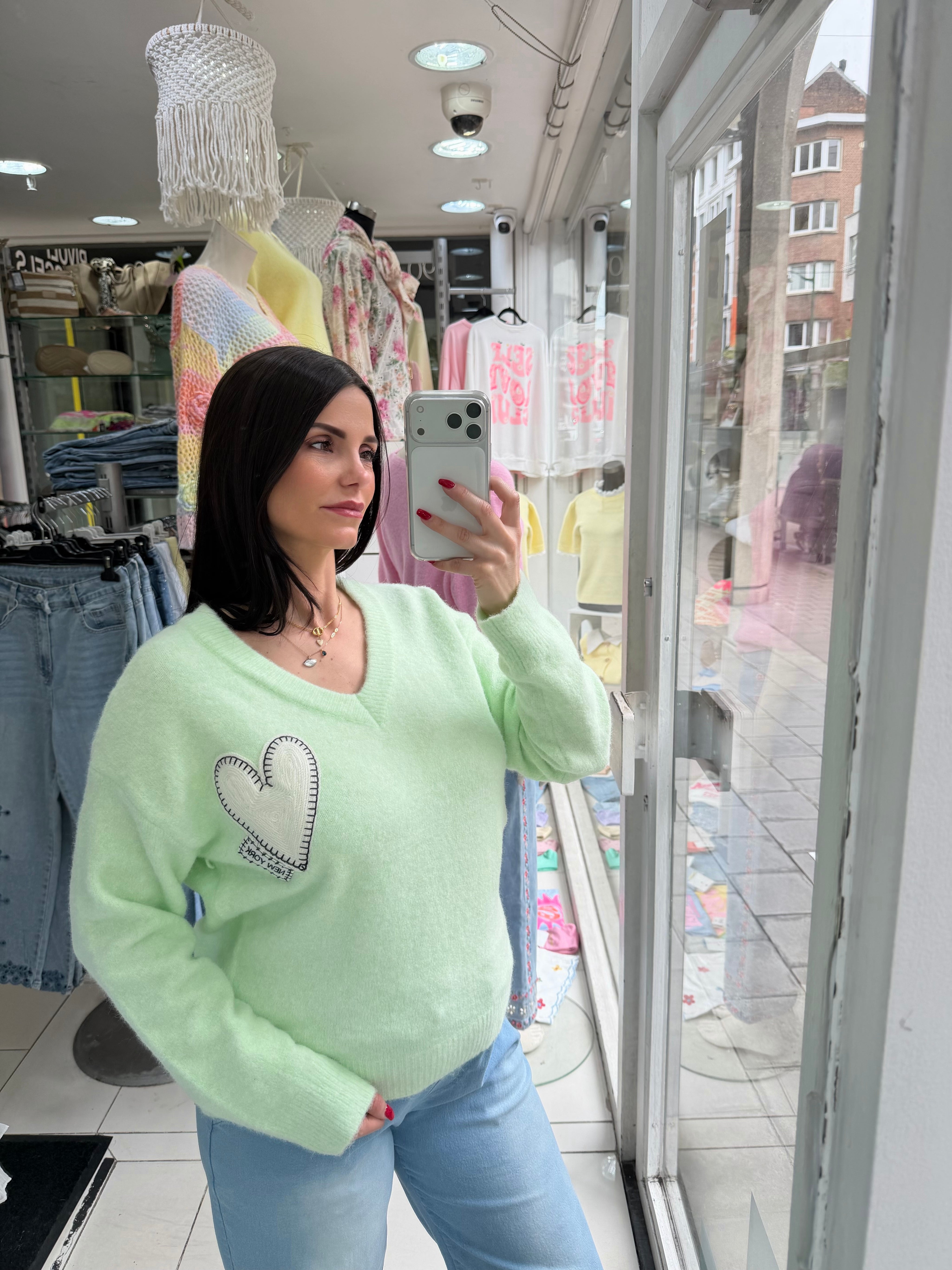 Pull New York - menthe