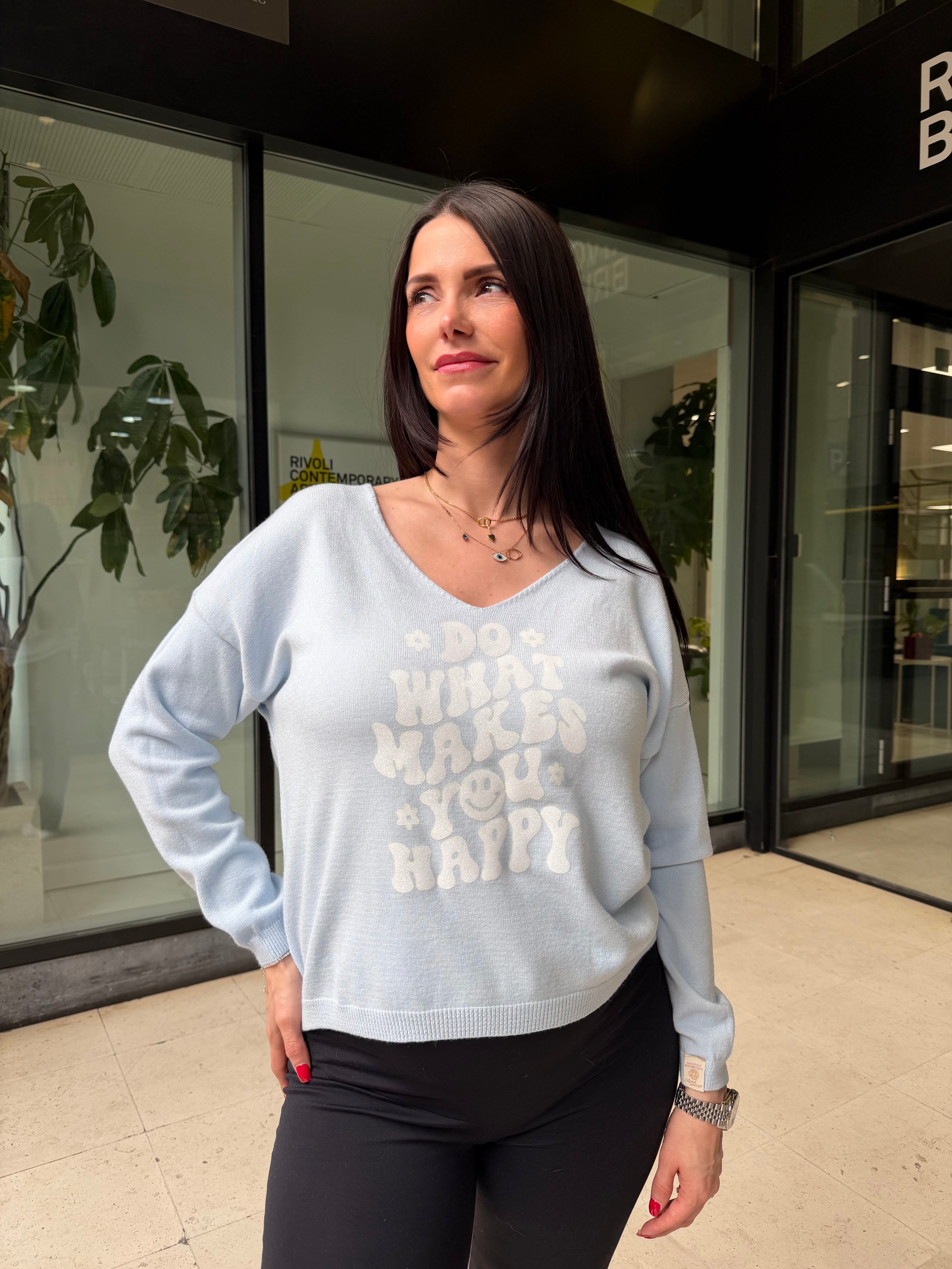 Pull Happy - bleu