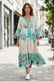 Robe Isabella - turquoise