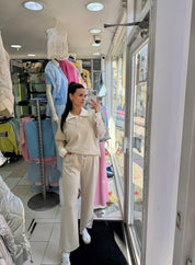 Jogging Chemise - beige