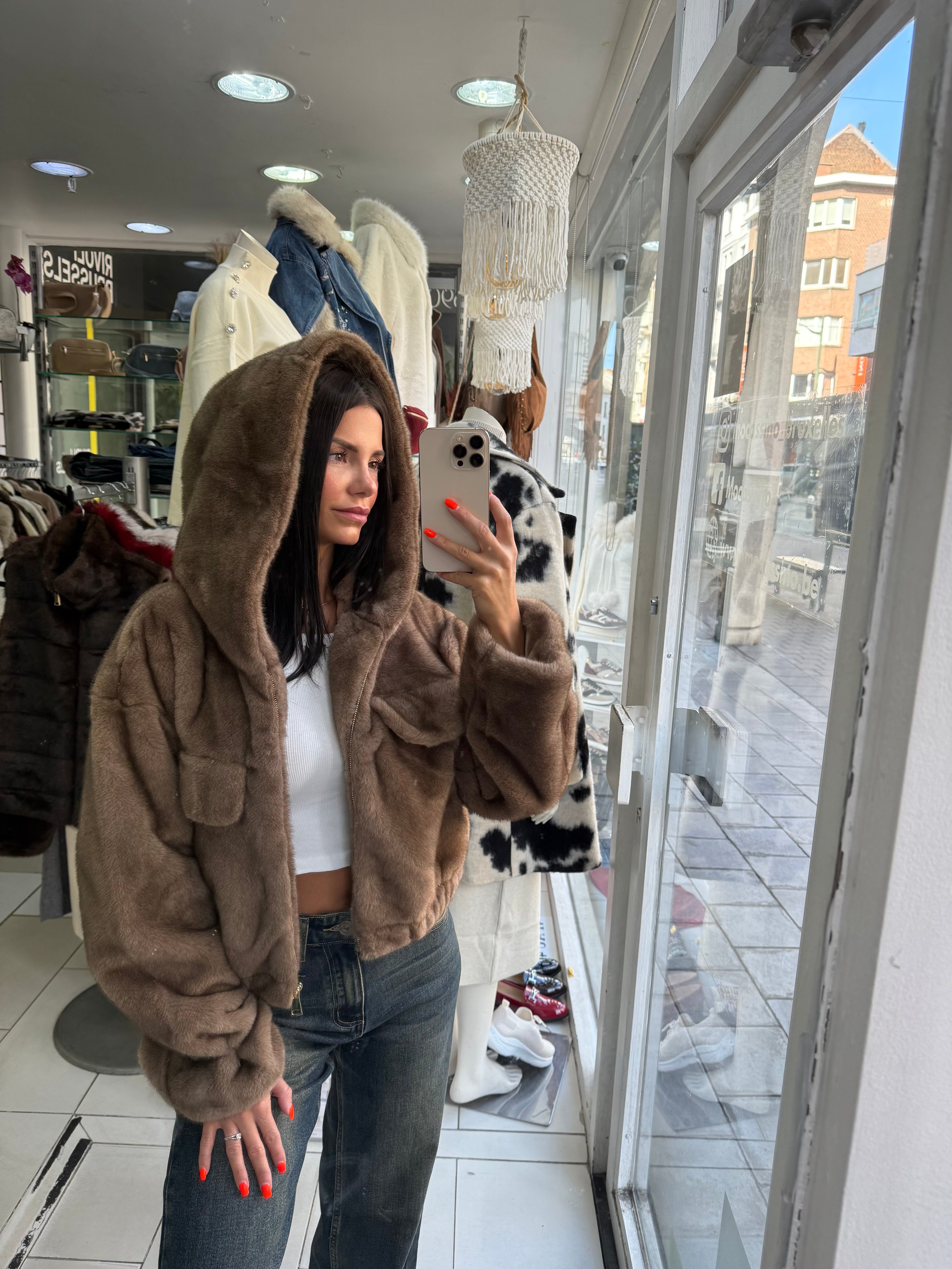 Veste “Cappuccino Cozy”