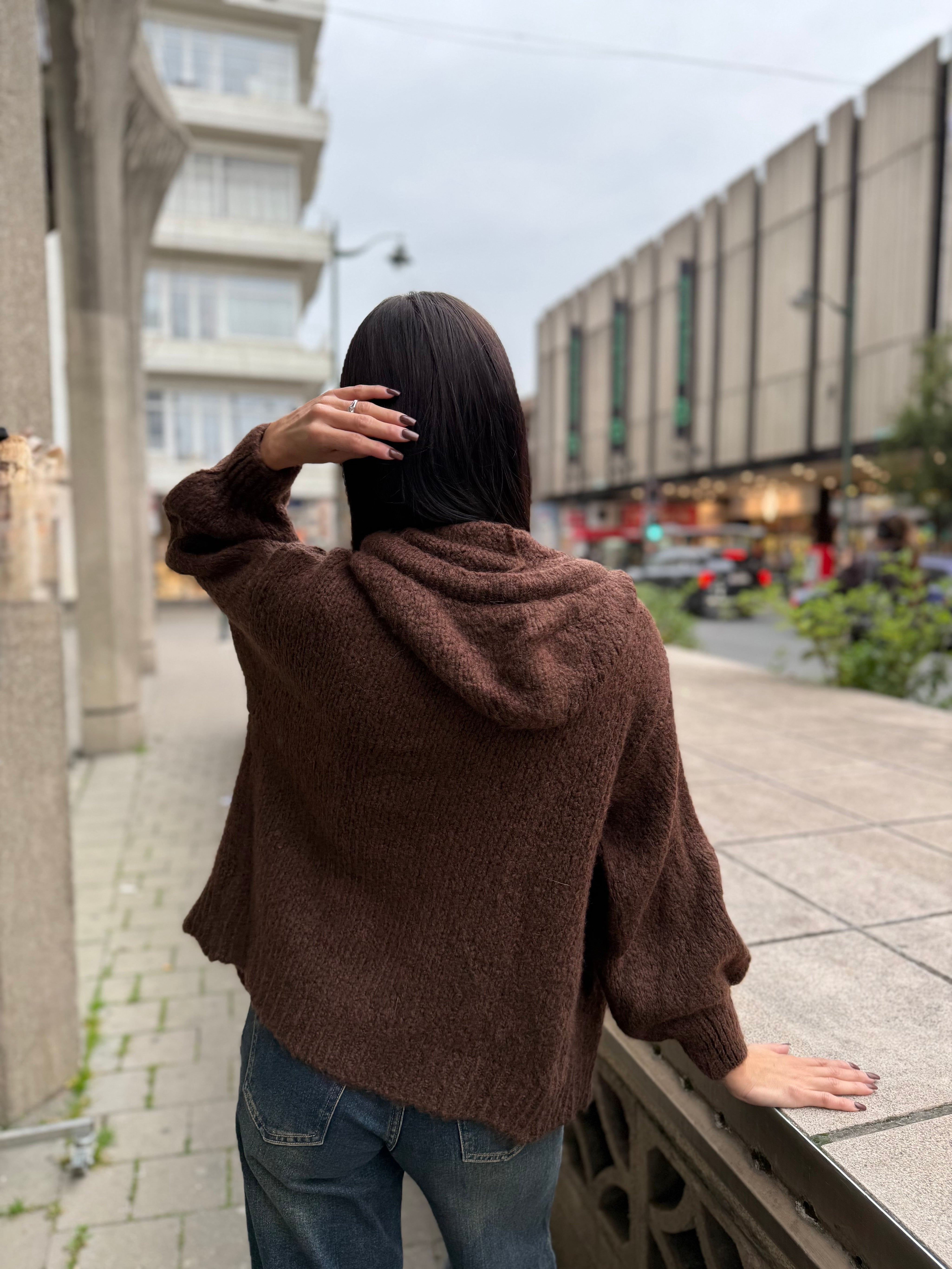 Gilet Mona Chocolat