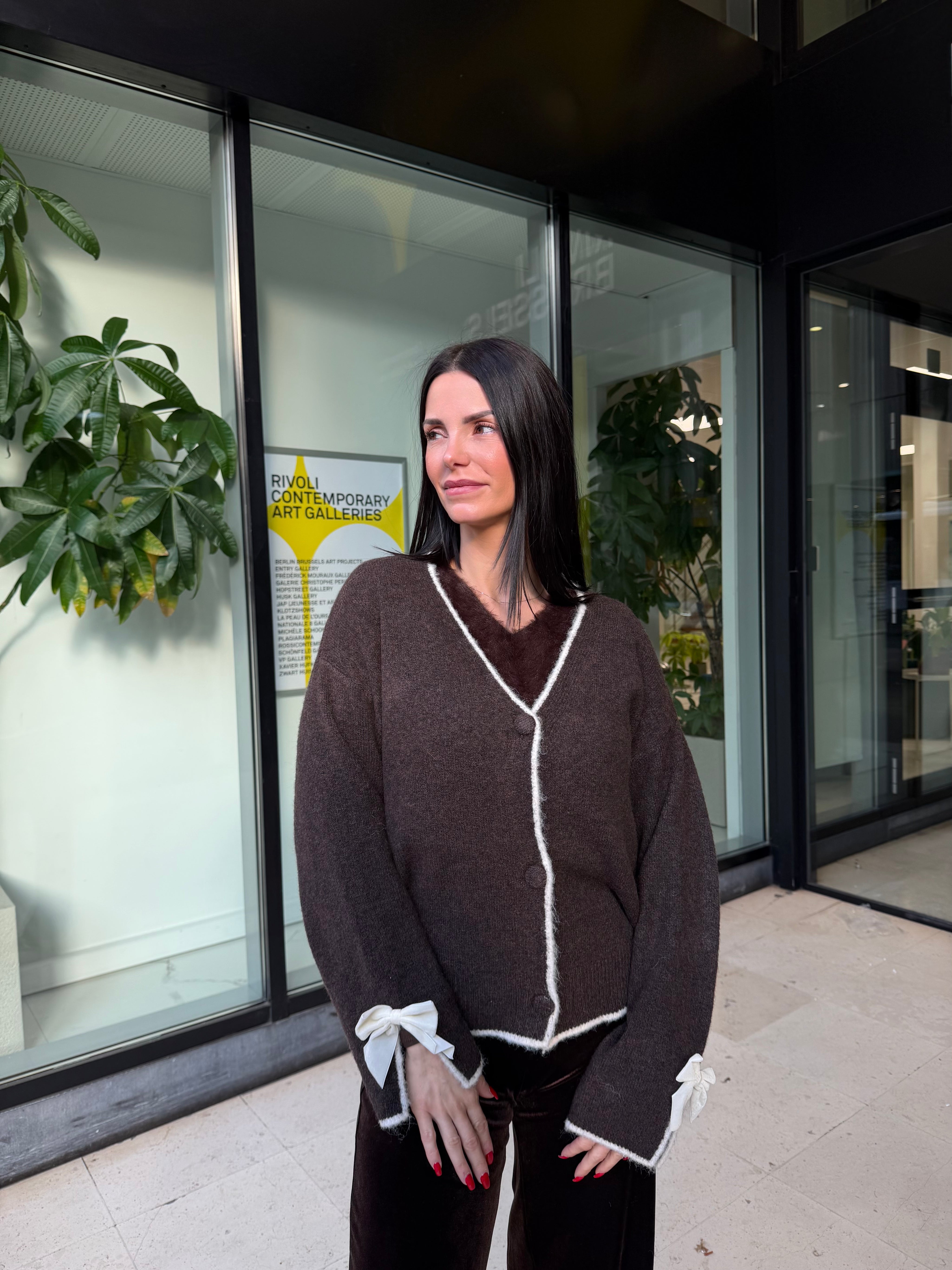 Gilet Amélia - marron