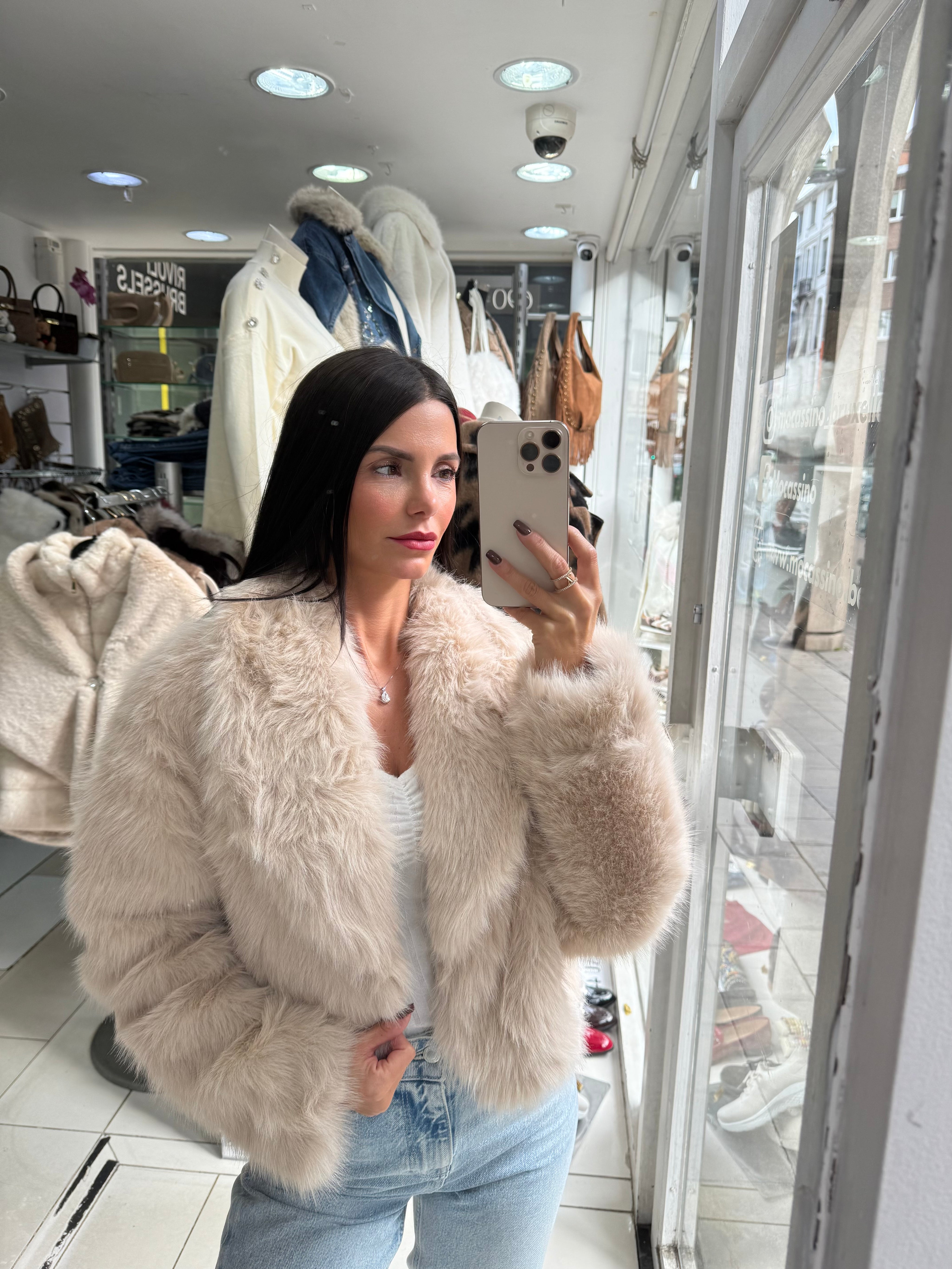Veste “Coconut Dream” beige clair