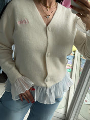 Gilet Eloïse - écru