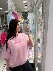 Sweat-shirt Iconic - rose
