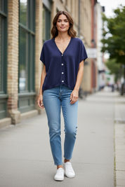 Gilet marine