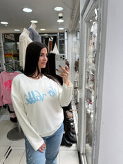 Sweat No Vabbè blanc